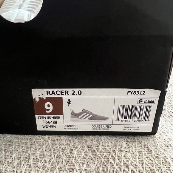 Adidas QT Racer 2.0 Cloudfoam Running Shoes - Picture 8 of 8